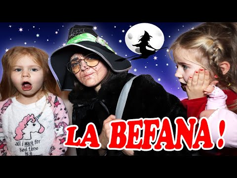 THE BEFANA HAS ENTERED OUR HOUSE😱 The story of the flying Befana
