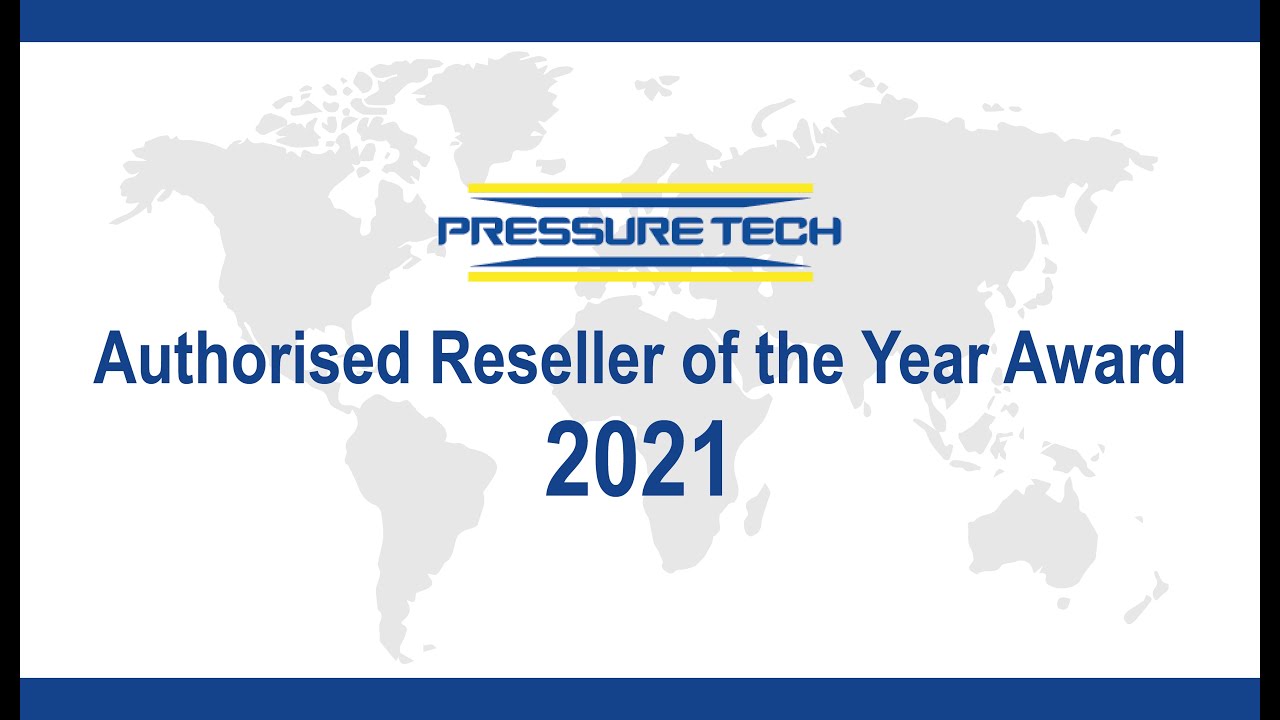 Pressure Tech Reseller of the Year 2021
