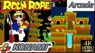 Roc N' Rope Arcade ( Konami 1983 ) 4k Gameplay