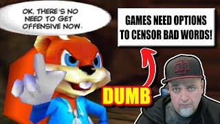 Journalist Demands No BAD WORDS in Games... Why Censorship in Mature Titles Sucks