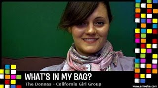 The Donnas - What&#39;s In My Bag?