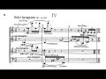 Anton Webern - Six Bagatelles For String Quartet, Op. 9 (1911-13) [Score-Video]