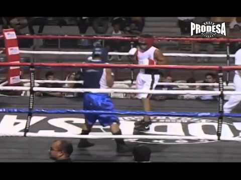 Pelea Amateur - Jeffrey Martinez vs Eliecer Cruz - Video Prodesa