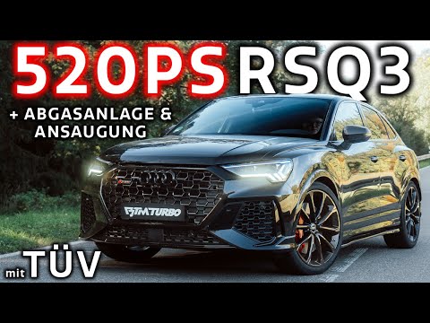 Mega 5-cylinder sound, despite the exhaust system! 520 hp with exhaust system & intake | with TÜV...