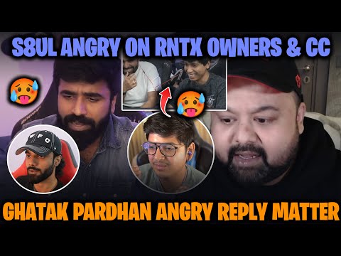 Ghatak Pardhan Reply S8UL😡 Mortal Reply to RNTX Owner & Sensei MEME Review🥵