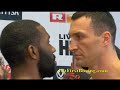 Klitschko vs Jennings Weigh In and Face Off - YouTube