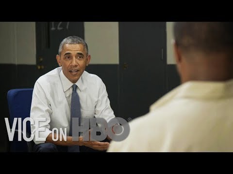 We Followed Obama During His Visit To A Federal Prison | HBO Special Report