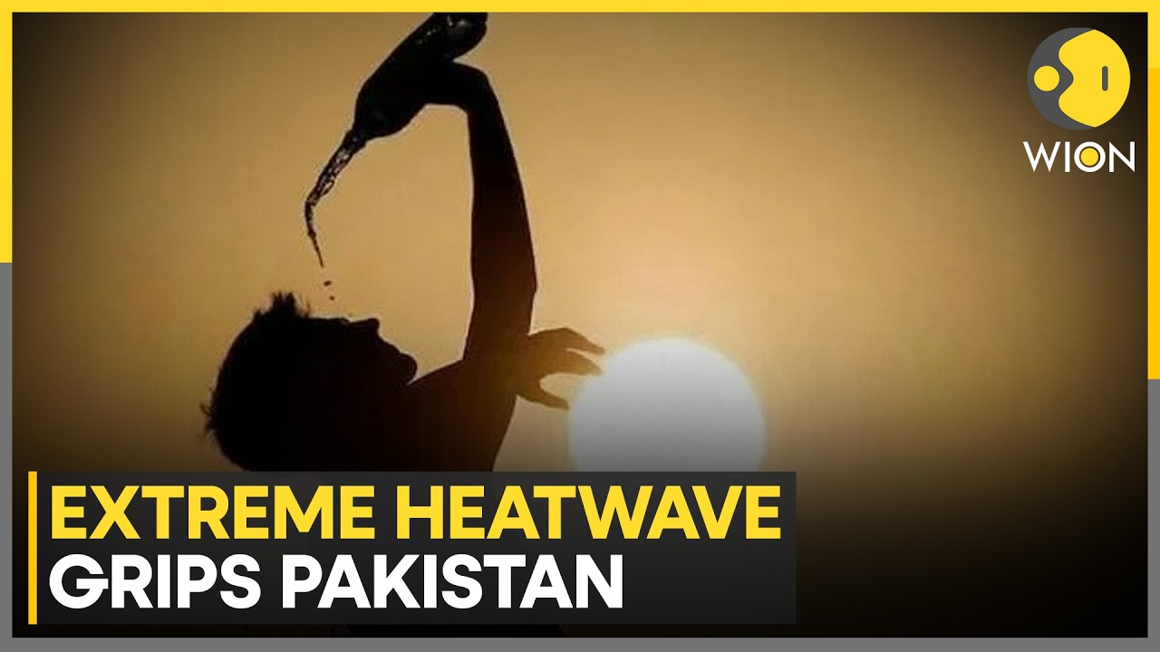 Pakistan Heatwave: Extreme Heatwave Grips Karachi, Temperatures  Soar Across Cities | WION