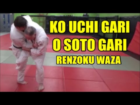 KO UCHI GARI O SOTO GARI COMBINATION TECHNIQUE