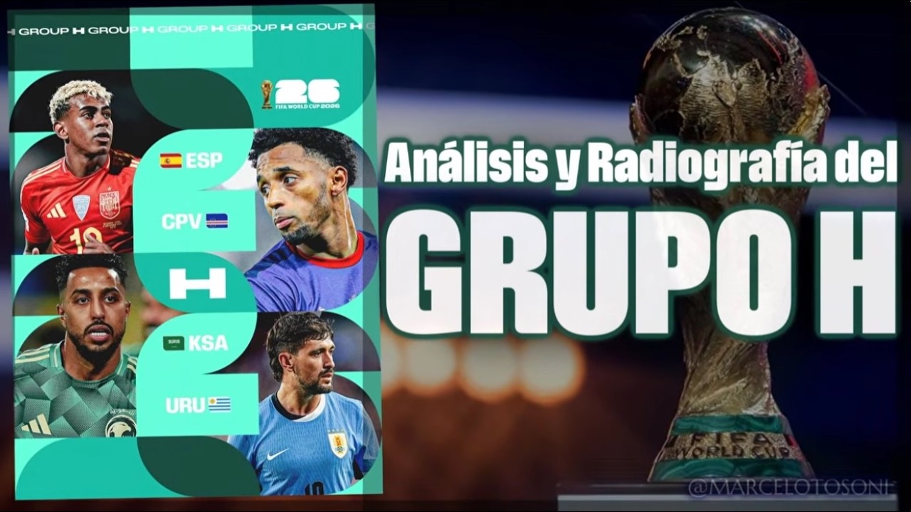 Análisis Grupo H Mundial 2026 - @marcelotosoni