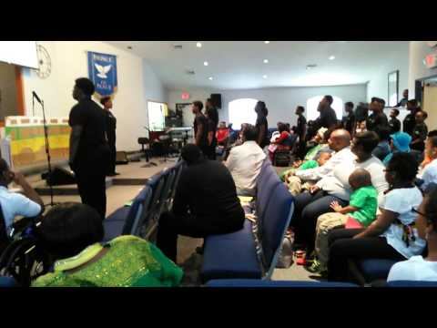 Calvary Temple Drill team BHM performance