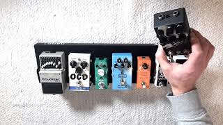 Video thumbnail for My Pedalboard Build (Pedaltrain Nano + with 8 Pedals!) by Made by Miike