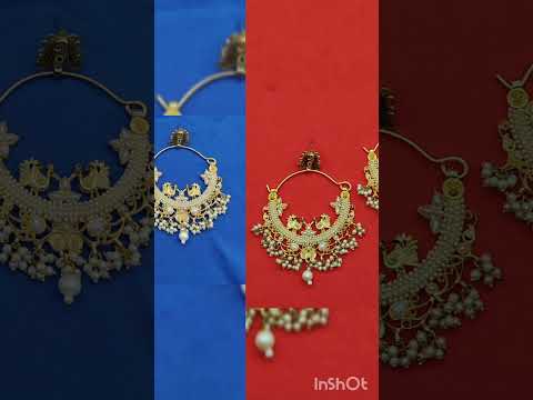 Premium Quality Gold Plated Party Wear Earring