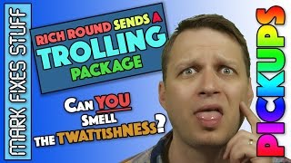 A TROLLING package from Richard Round - Utter FAIL - Disappointing Box of Crap Opening