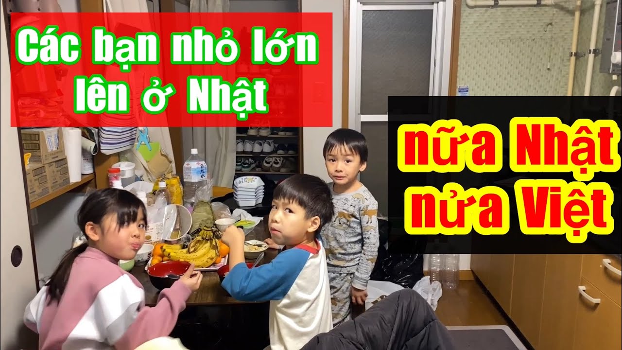 Các bạn nhỏ sinh sống ở Nhật chơi với nhau sẽ nói tiếng Nhật hay Việt??? Nữa Nhật nữa Việt.
