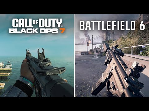 Black Ops 7 vs Battlefield 6 - Physics, Graphics & Details Comparison