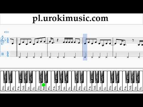 Nauka Gry Na Fortepianie (prawa ręka) Carlos Vives, Sebastian Yatra - Robarte un Beso Nuty Poradnik