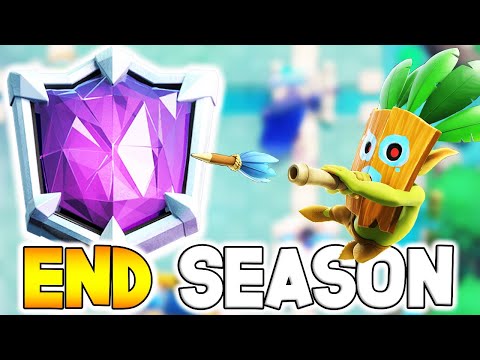 END SEASON PUSH WITH THE BEST GOBLIN DRILL DECK IN CLASH ROYALE!🏆
