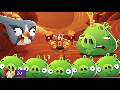 AB POP Angry Birds Level 210-213 game play hard level Win Win with high score!!