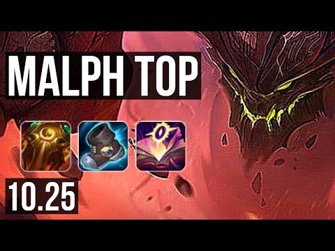 MALPHITE vs MAOKAI (TOP) | 7/1/7, Rank 10 Malph | KR Challenger | v10.25