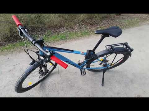 My new bike CUBE Aim Allroad blue´n´red 2022 / Music: Summer Dance Project - The Night