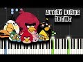 Angry Birds Theme Song Piano Tutorial Synthesia Download MIDI PDF Scores