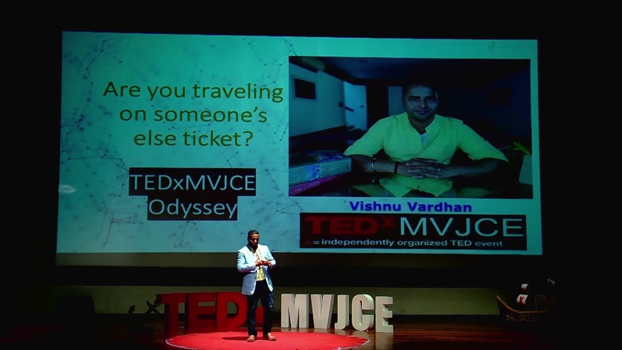 Discover Yourself Within You: Embark on a Journey of Self-Discovery  | Vishnu Vardhan | TEDxMVJCE