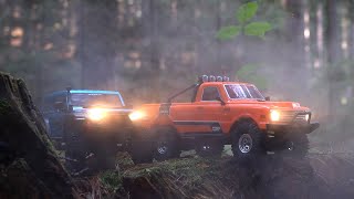 KAVAN GRE-18 RTR crawler 1:18 - oranžový,