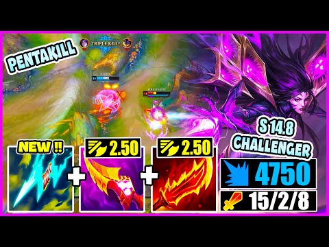 KAISA ADC S14.8 BUT PLAYING A SNIPER BUILD THAT CAN I ONE SHOT YOU SO FAST PENTA - League of Legends
