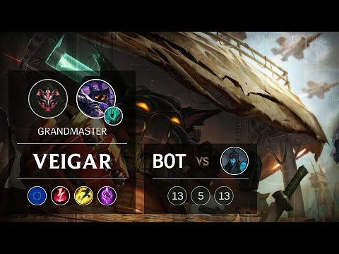 Veigar Bot vs Kalista - EUW Grandmaster Patch 9.5