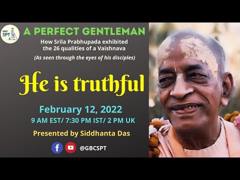 Quality 3: A Vaishnava is truthful