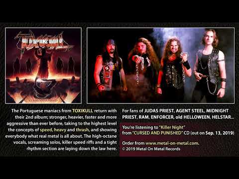 TOXIKULL "Killer Night" (taken from the album "Cursed and Punished")