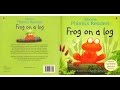 Frog on a log