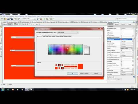 Java Netbeans in Hindi 7 | Demo on Scrollbars