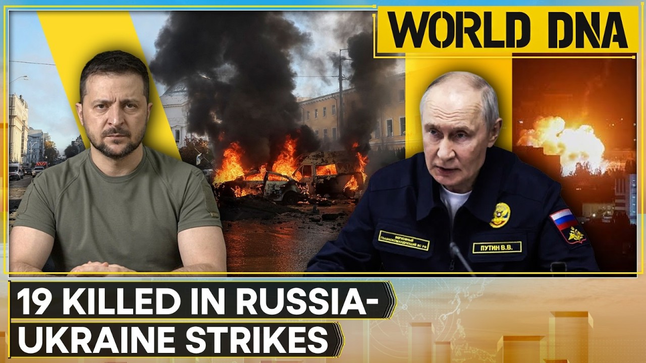 LIVE: US Pushes to Revive Gaza Peace Plan | 19 Killed in Russia-Ukraine Strikes | WION World DNA