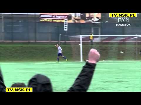 tv.nsk.pl 2013-11-24 Olimpia Zambrów - Motor Lublin 4-1 (0-1) bramki relacja wywiady