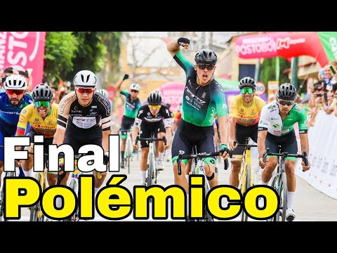 Resumen Etapa 5 ➣ Vuelta Colombia 2024 | Sprint con Polémico Final