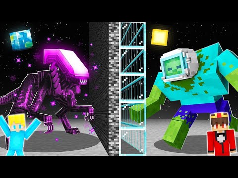 Ich PRANKE FREUND mit HACKS in WELTRAUM MOB BATTLE! - Minecraft