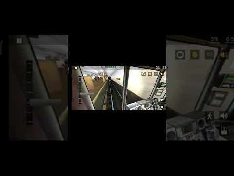 Chegando à estação Pushkinskaya | Simulador de metrô de Minsk #shorts