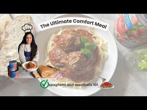 Easy Homemade Spaghetti & Meatballs Recipe | Classic Italian Comfort Food