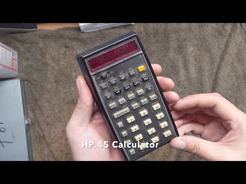 HP 45 Vintage Calculator