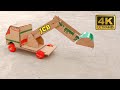 How To Make A Jcb With Cardboard How To Make A Jcb Truck Zahid Experiment