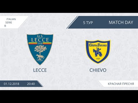 AFL18. Italy. Serie B. Day 5. Lecce - Chievo