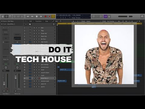 Tech House (Defected, Fisher, John Summit) - Logic Pro X Template