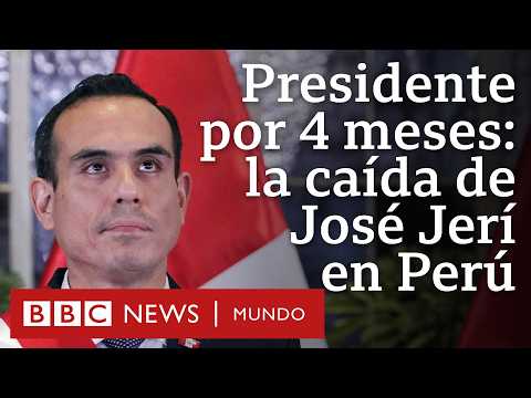 Por qué fue destituido José Jerí, el séptimo presidente de Perú en 10 años | BBC Mundo