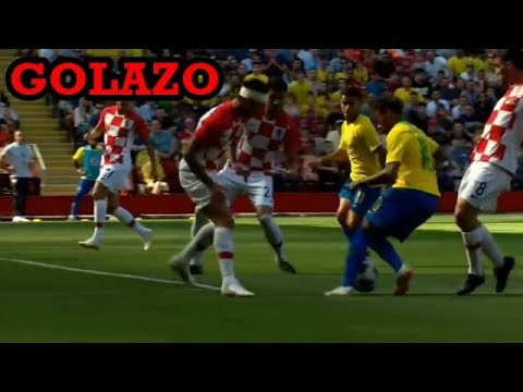 GOLAZO DE NEYMAR EN SU REGRESO DE SU LECION