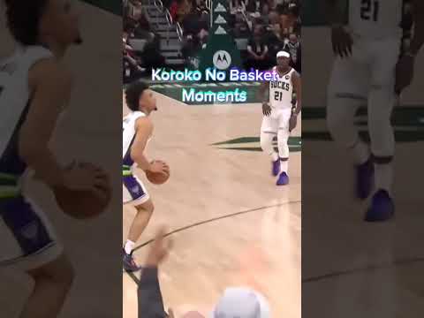 NBA "Kuroko No Basket" Moments | Akashi Seijuro's Emperor Eye Version #shorts  #nba #kurokonobasket