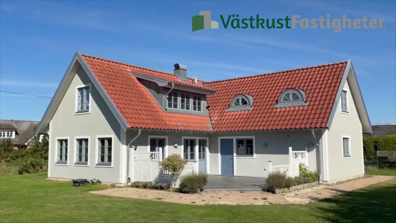5 rum Villa på Magnarps byaväg 223 Vejbystrand - Magnarp Ängelholms kommun - video