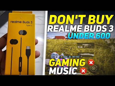 REALME BUDS 3 TYPE C EARPHONES BGMI TEST AND REVIEW 🔥 BEST TYPE C GAMING EARPHONES UNDER 500 RS