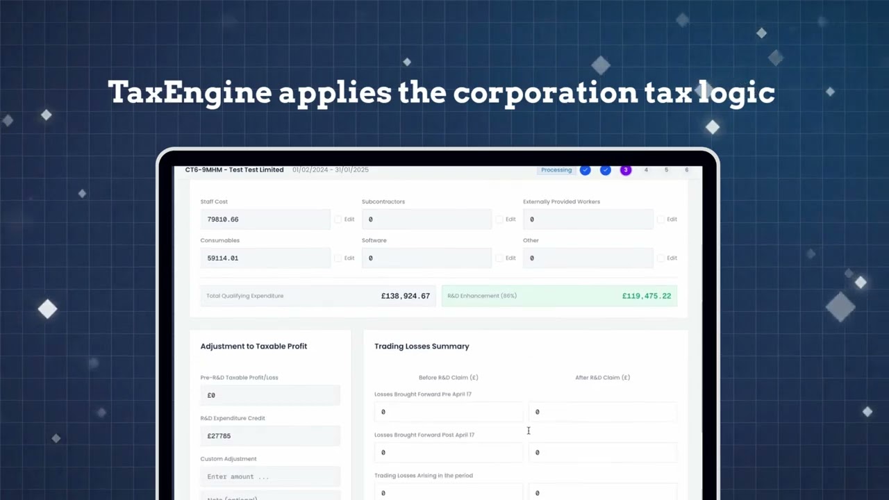 TaxEngine product demo